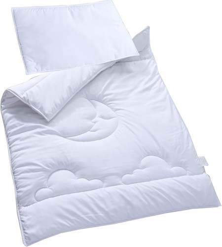 Baby cot bed - baby, pillow