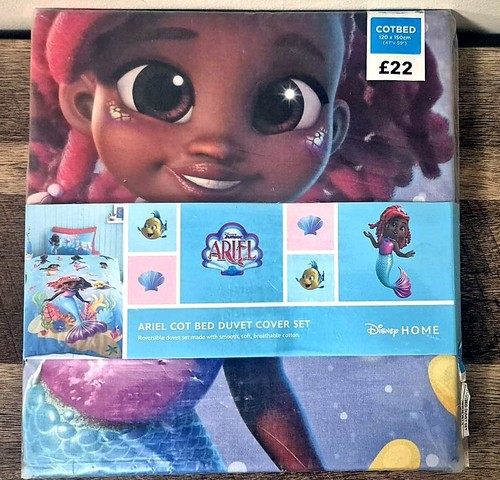 New disney ariel cot bed - new,