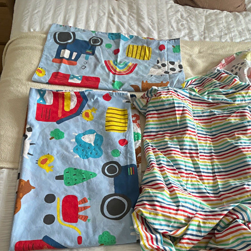 Dunelm cot bedding set - bedding,