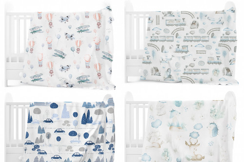 Piece baby cot - 2-piece, set