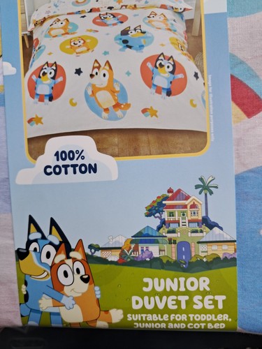 Bluey junior toddler - bluey, cot