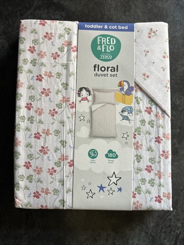 Toddler cot bed floral - f&f, &