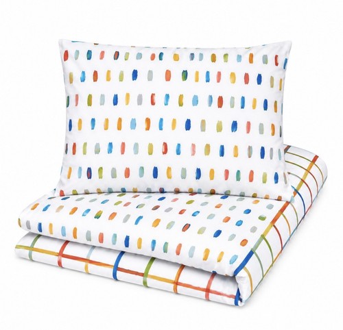 Multicoloured spots check - spots, &
