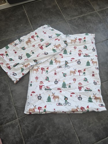 Christmas cot bed duvet set - duvet,