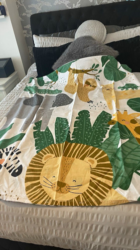 Dunelm jungle animals - cot, bed