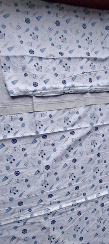 Cot bed duvet - cover, set