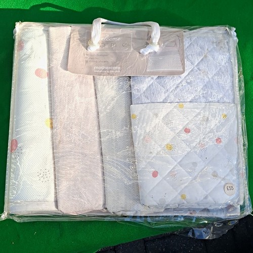 Mothercare cot bedding set - cot,