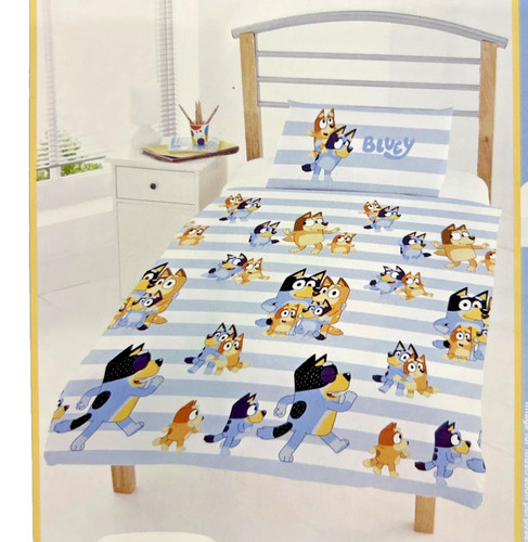 Bluey blue stripe - stripe, toddler