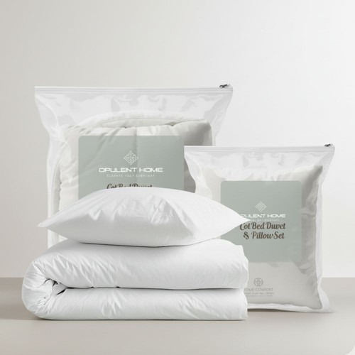 Cot bed duvet pillow set - cot,